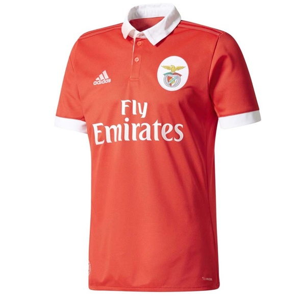 Adidas SL Benfica Home Kit 2017-18 Jersey - Picture 1 of 12
